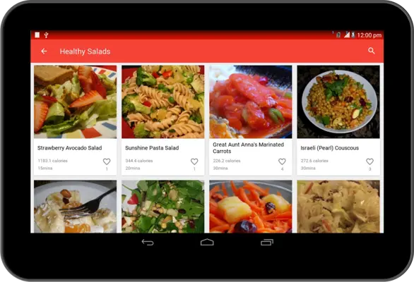 Healthy Recipes android App screenshot 10