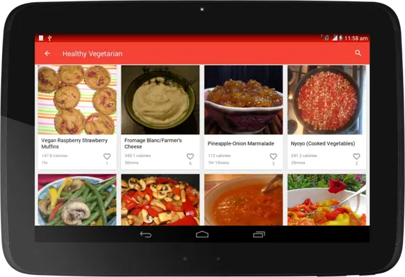 Healthy Recipes android App screenshot 17