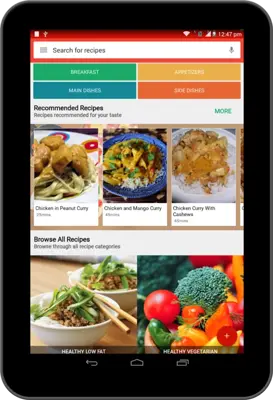 Healthy Recipes android App screenshot 8